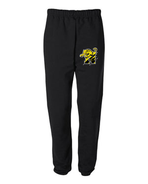 Northwestern Tigers Wrestling Cotton Sweatpants - Black - 5KounT2018