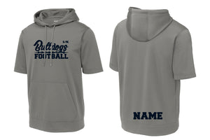 Randolph Bulldogs Performance Hoodie Desgin - Dark Smoke Grey - 5KounT