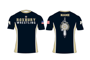 Roxbury Gaels Wrestling Sublimated Compression Shirt - 5KounT