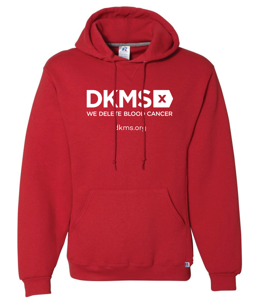 DKMS Cotton Hoodie - Red