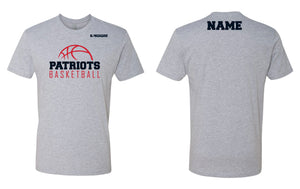 Secaucus Basketball Cotton Crew Tee - Heather Grey - 5KounT2018