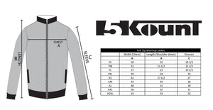 Nam Knights Sublimated Ladies' Sublimated WarmUp Full Zip Jacket - Pink - 5KounT2018