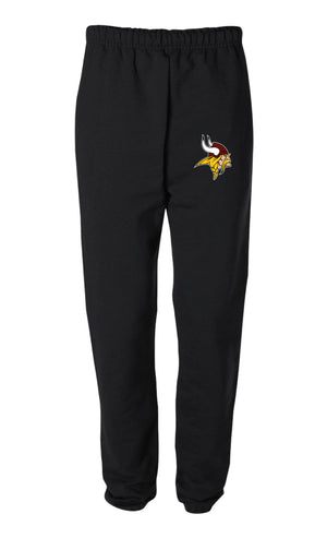 Voorhees Wrestling Cotton Sweatpants - Black - 5KounT2018