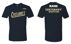 Centenary Wrestling Cotton Crew Tee - Navy - 5KounT2018