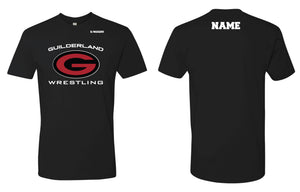 Guilderland Wrestling Cotton Crew Tee - Black - 5KounT2018
