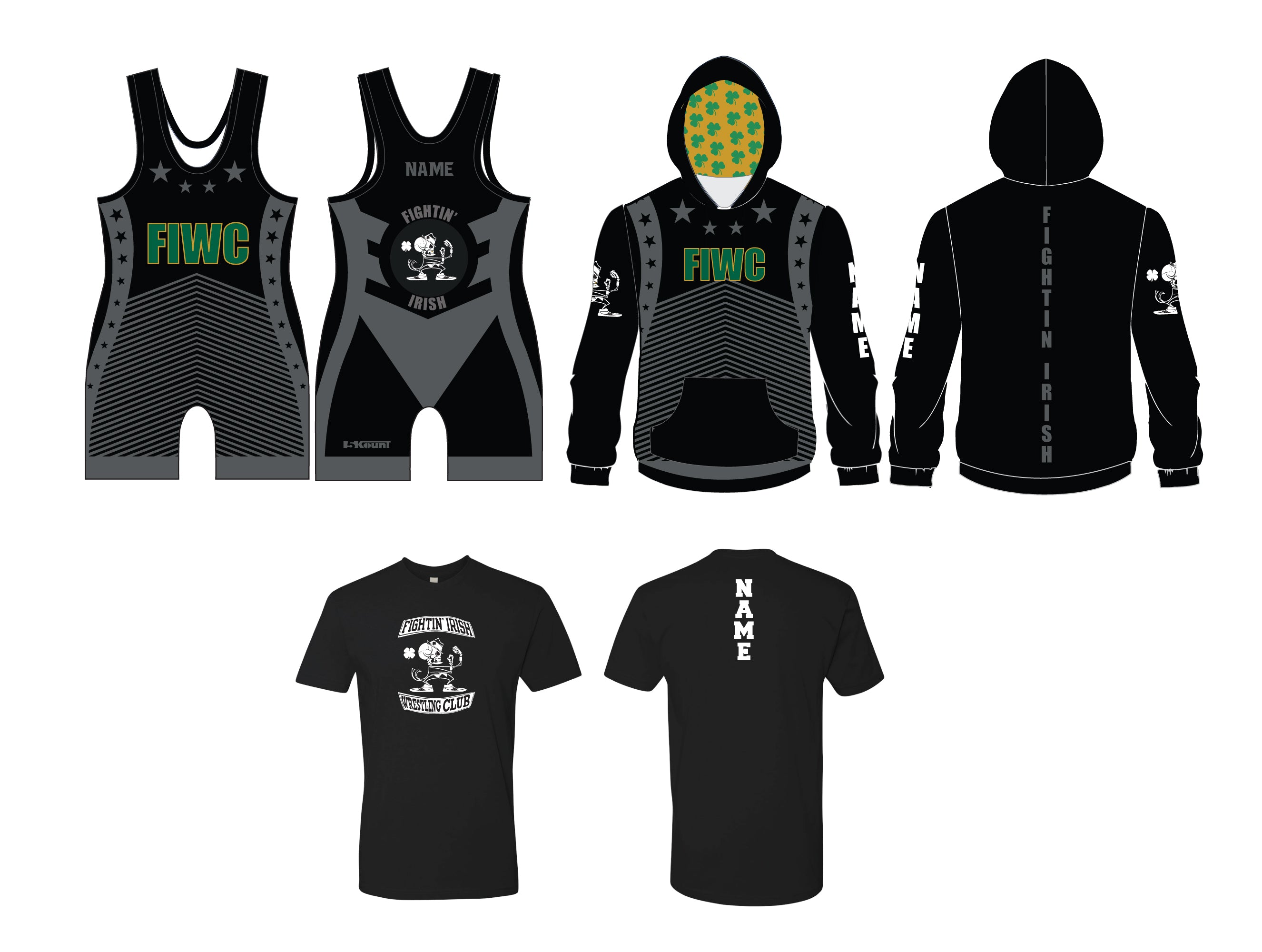 Fightin' Irish Wrestling Package Deal - 5KounT
