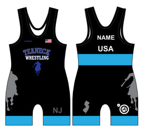 Teaneck Wrestling Sublimated Freestyle Men's Singlet 2 - 5KounT2018