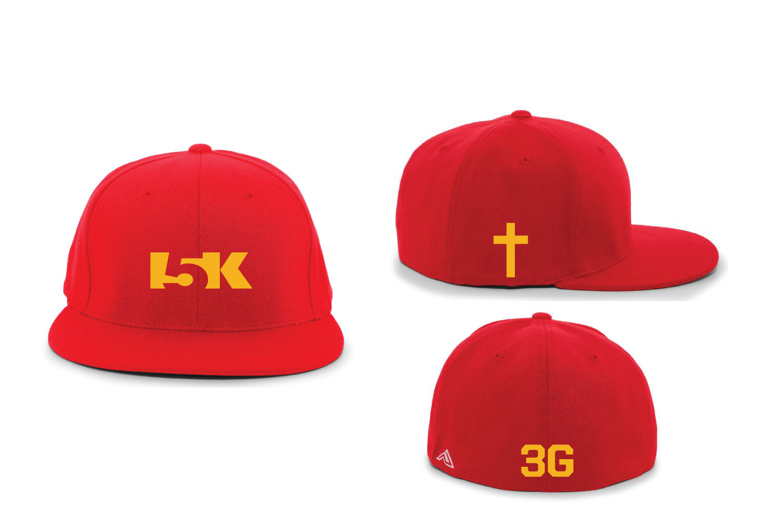 3G Flexfit Cap - Red