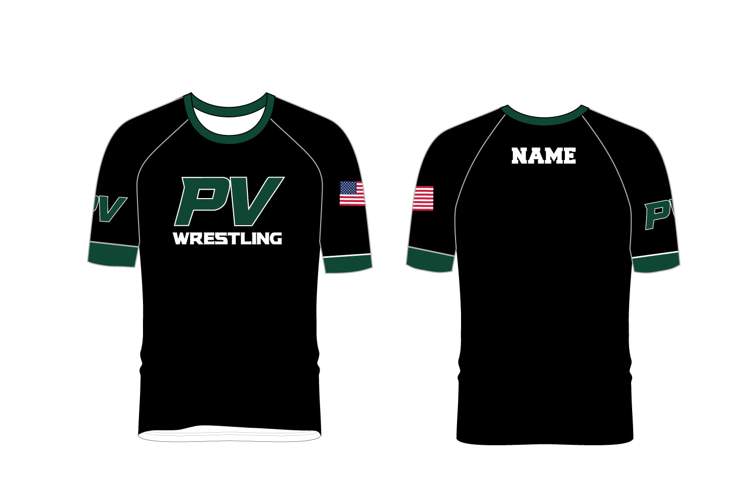 Pascack Valley Wrestling Sublimated Shirt
