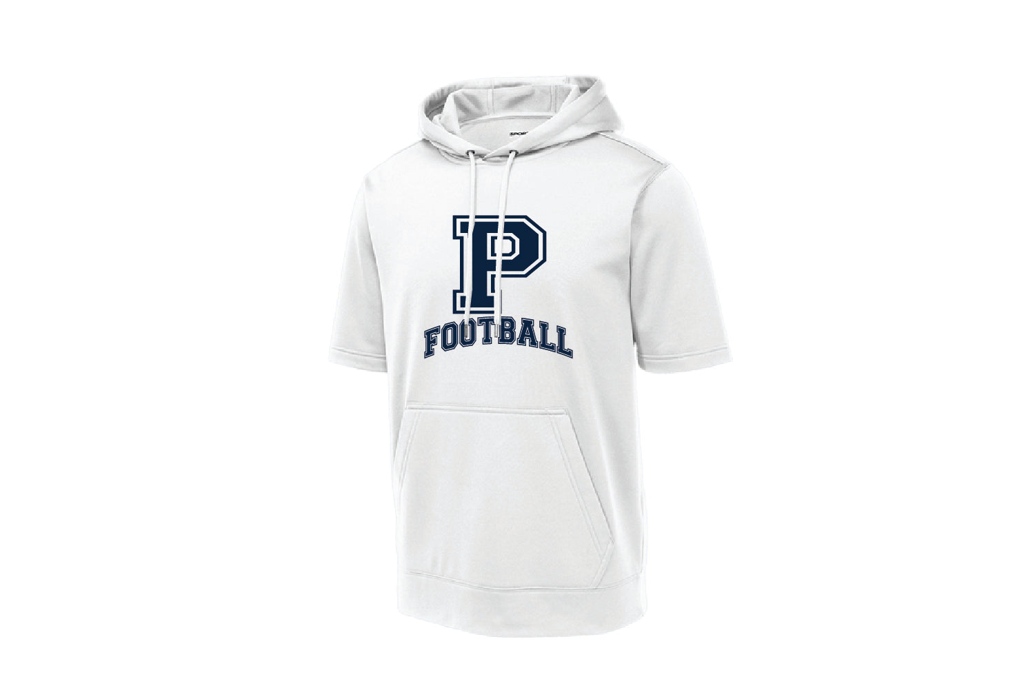Paramus Football DryFit Performance Hoodie - White