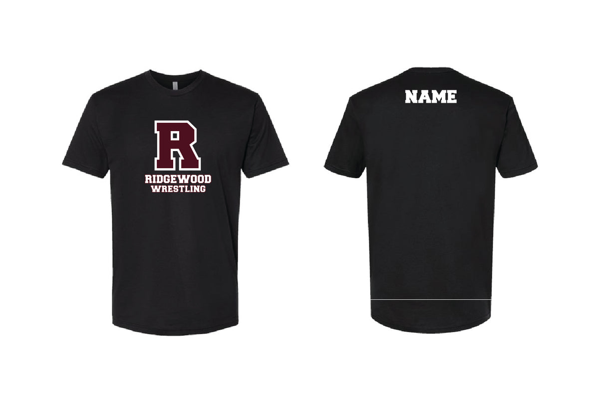 Ridgewood Wrestling Cotton Crew Tee - Black
