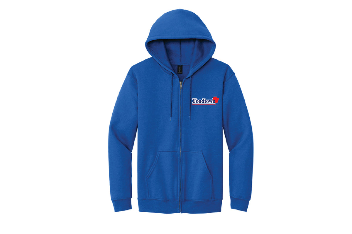 Foodtown Full Zip Cotton Hoodie - Royal