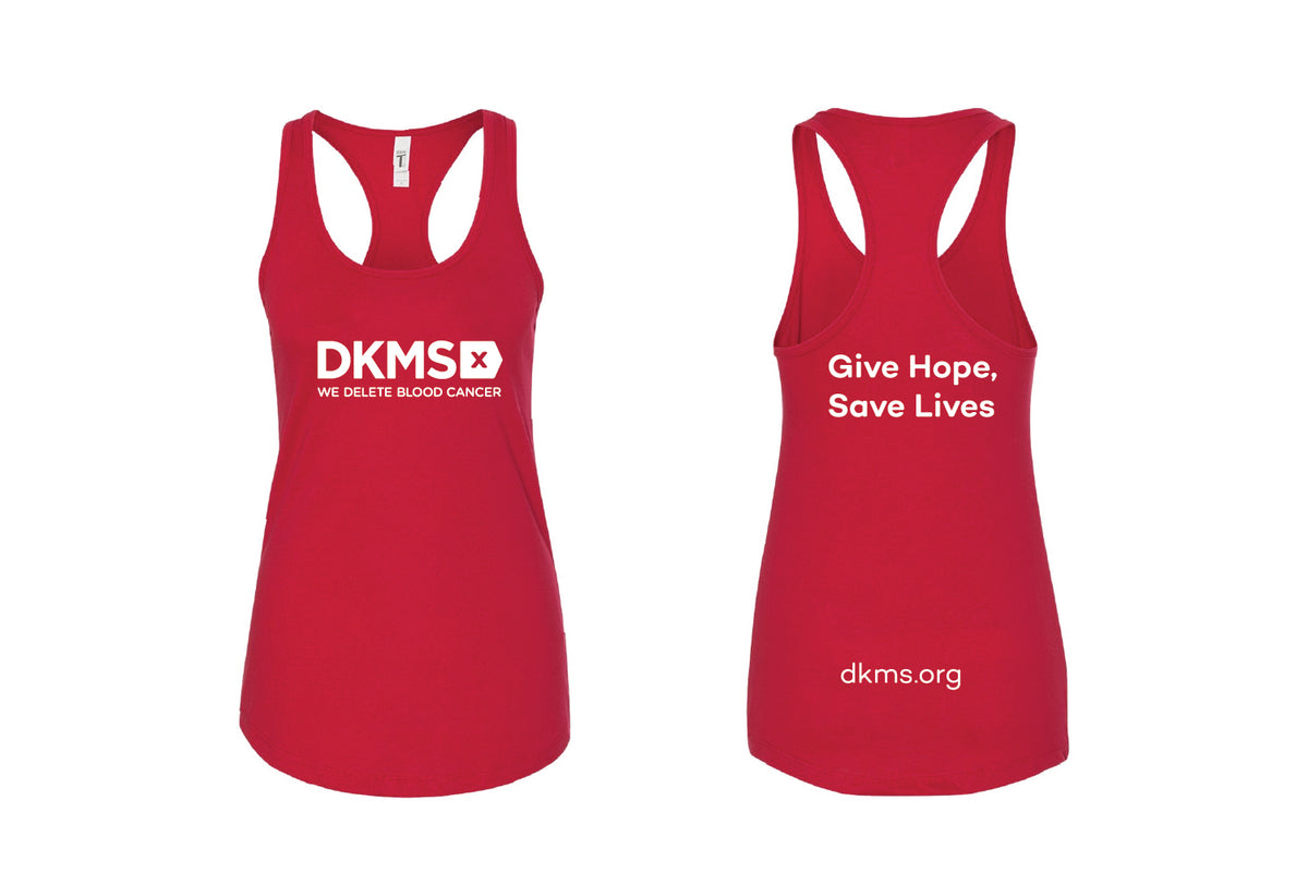 DKMS Ladies' Cotton Tank Top - Red