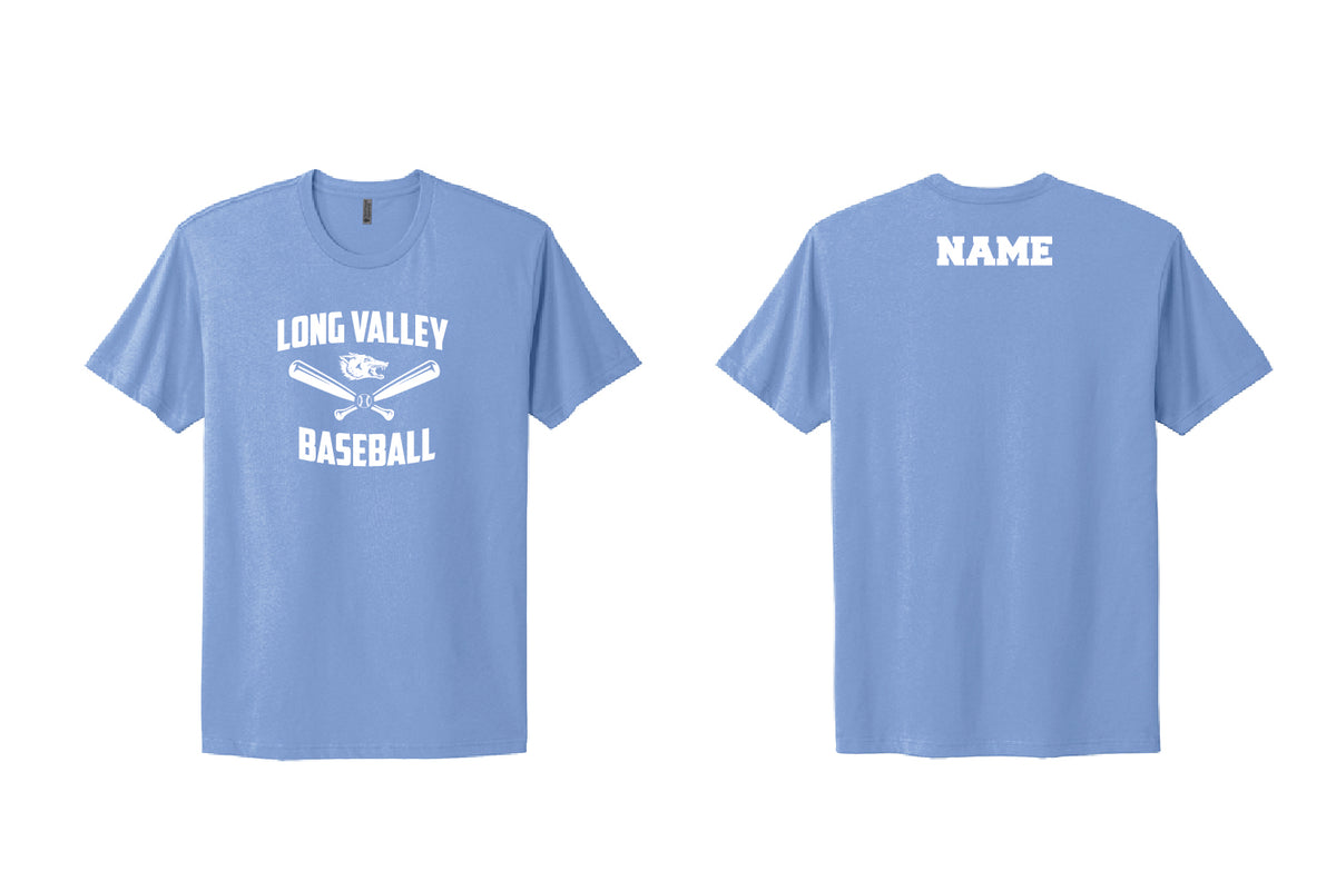Long Valley Baseball Cotton Crew Tee - Carolina