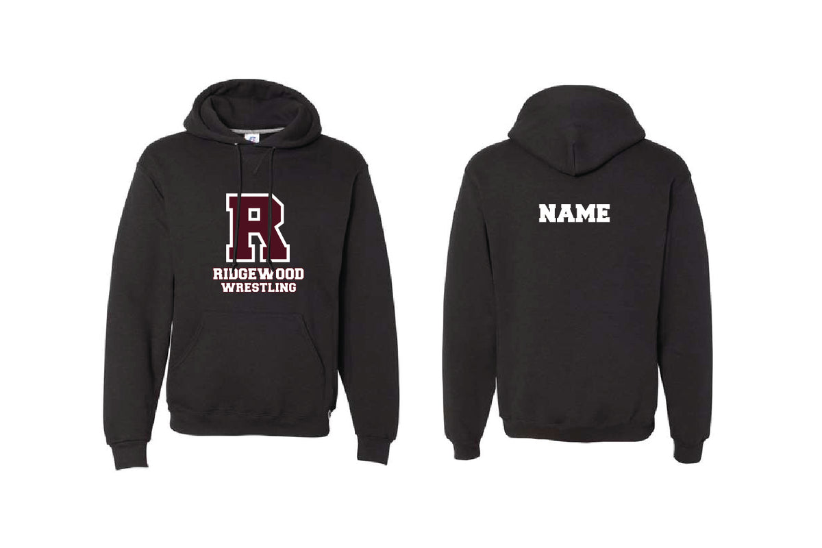 Ridgewood Wrestling Cotton Hoodie - Black