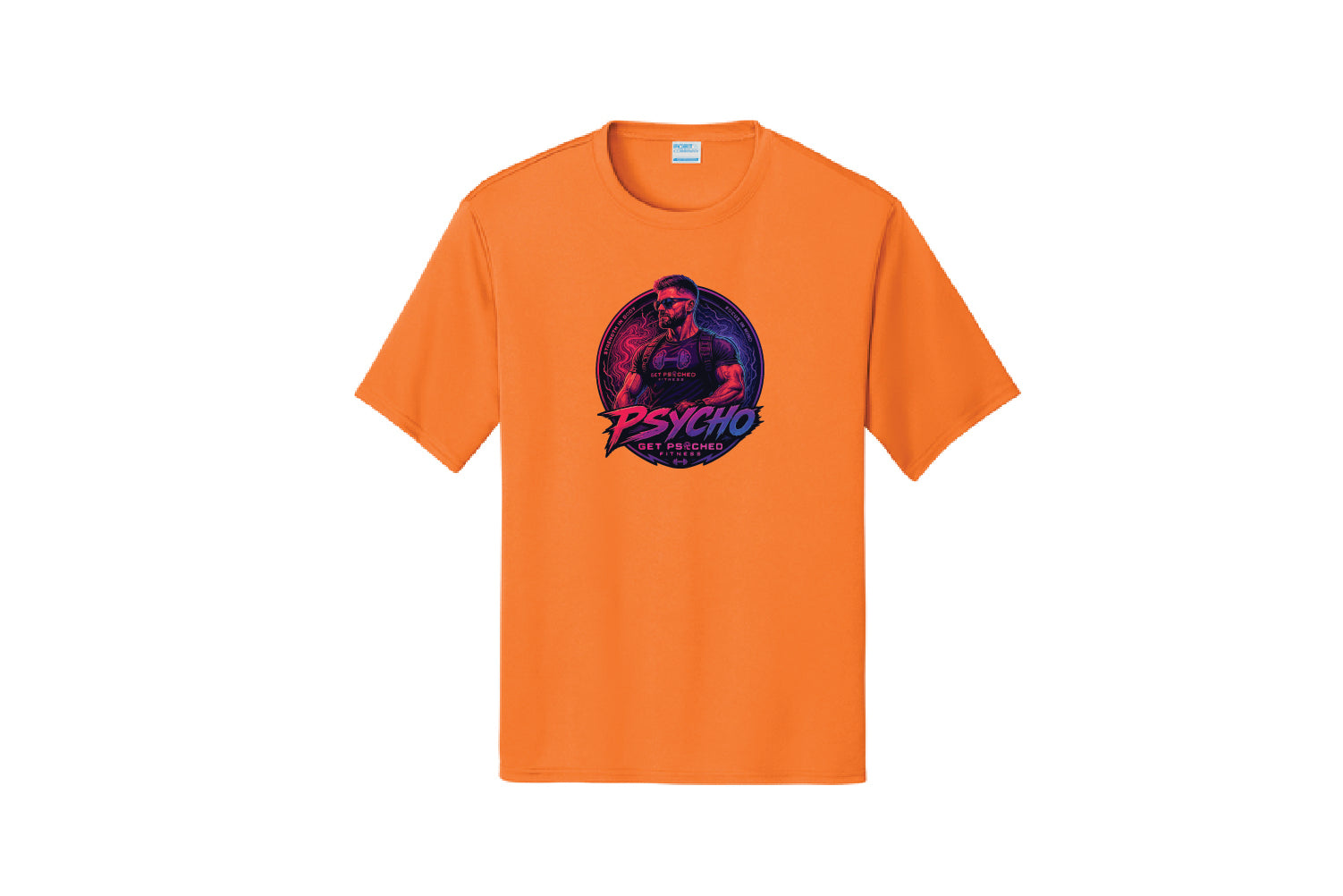 Get Psyched Fitness Dryfit Performance Tee - Pick Your Color (Psycho John)