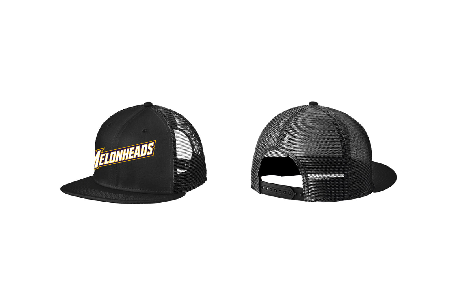 Melonheads Lax New Era Snapback Cap - Black