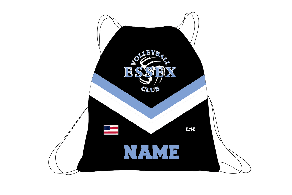 Essex Volleyball Club Sublimated Drawstring Bag