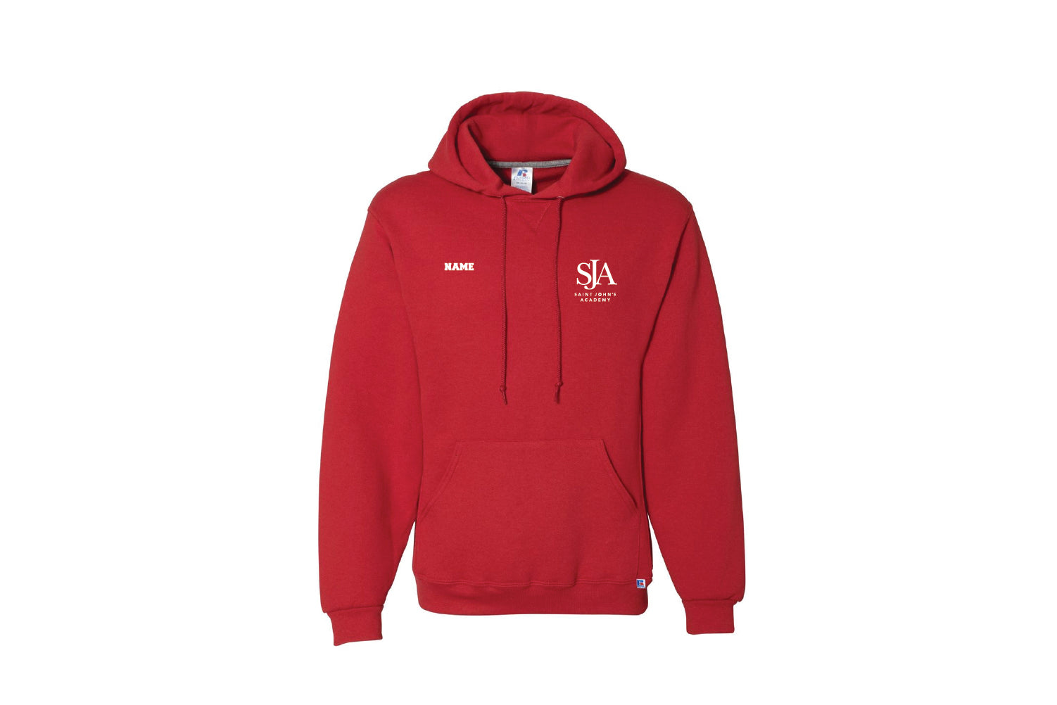 Saint John's Academy Cotton Hoodie - Red