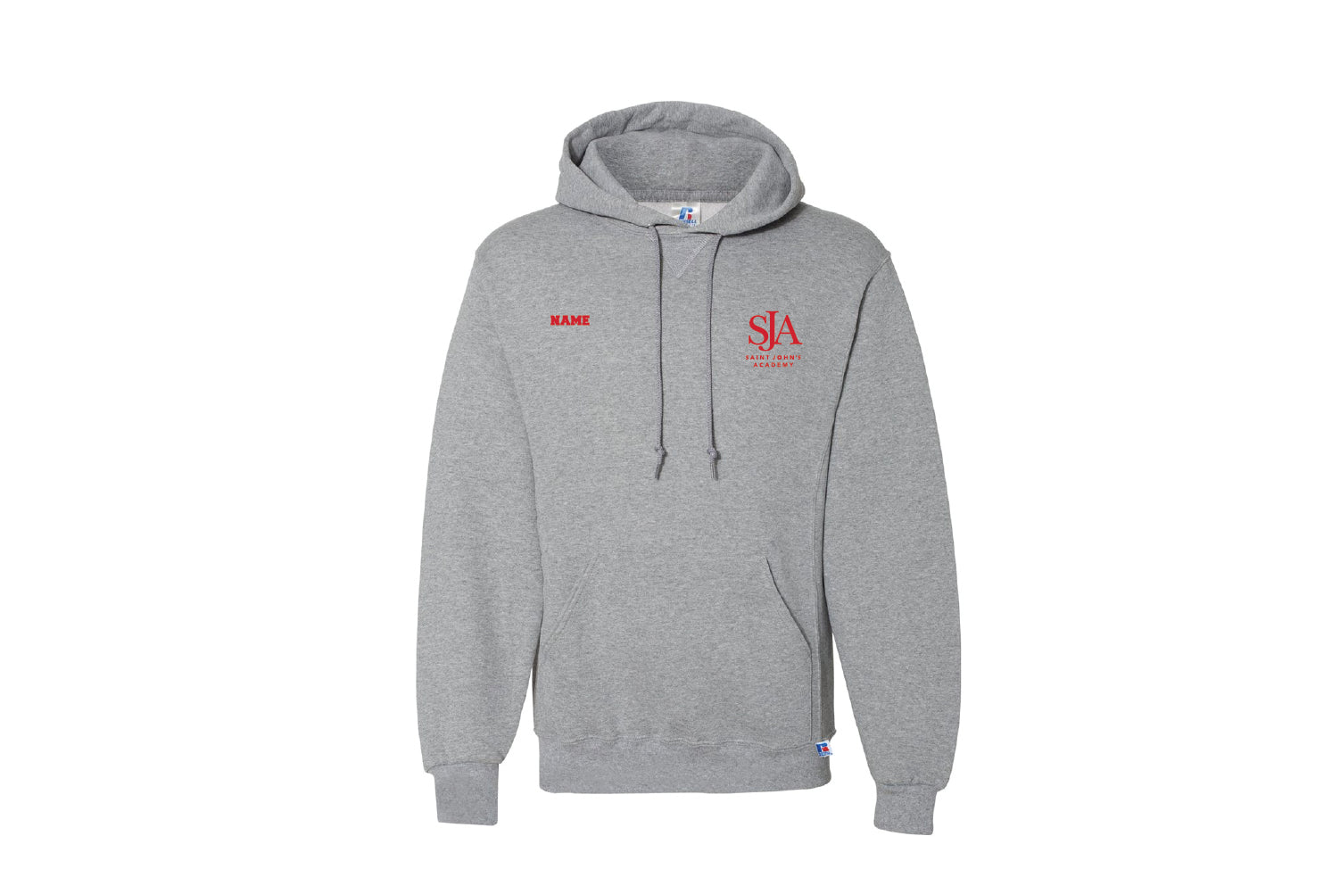 Saint John's Academy Cotton Hoodie - Gray