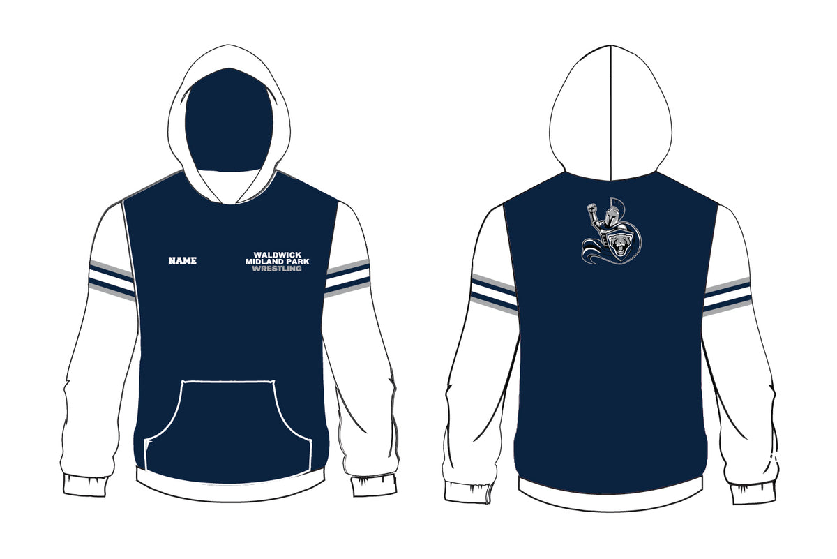Waldwick / Midland Park Wrestling Sublimated Hoodie