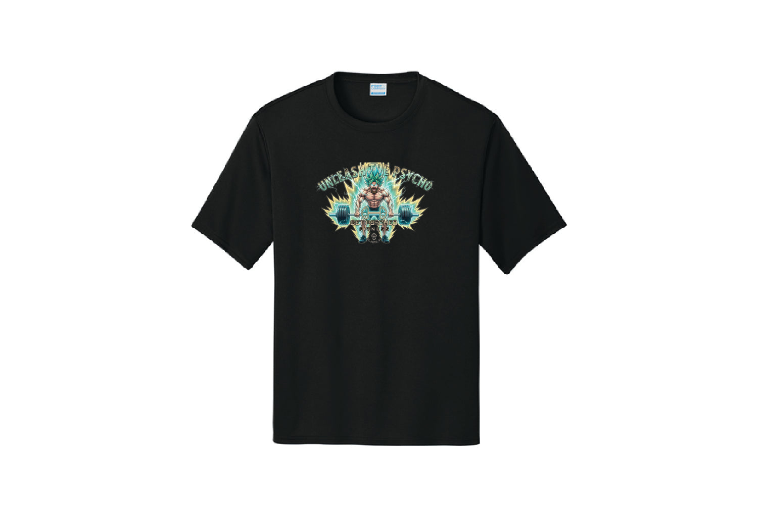 Get Psyched Fitness Dryfit Performance Tee - Pick Your Color (Unleash the Psycho)