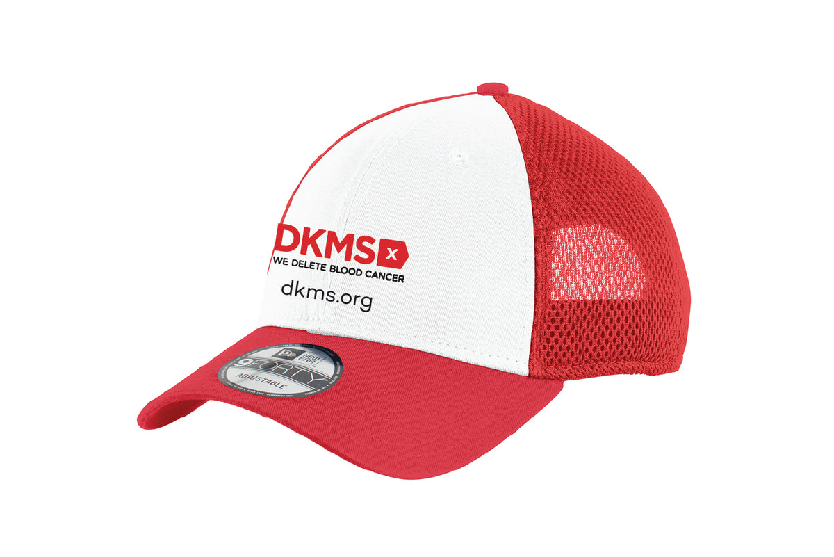 DKMS New Era Snapback Mesh Cap - Red / White