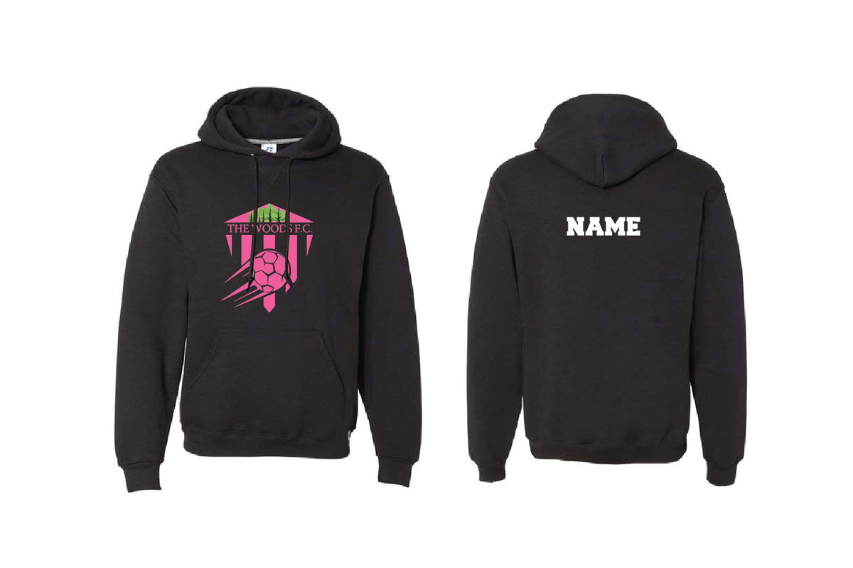 Woods FC Soccer Cotton Hoodie - Black