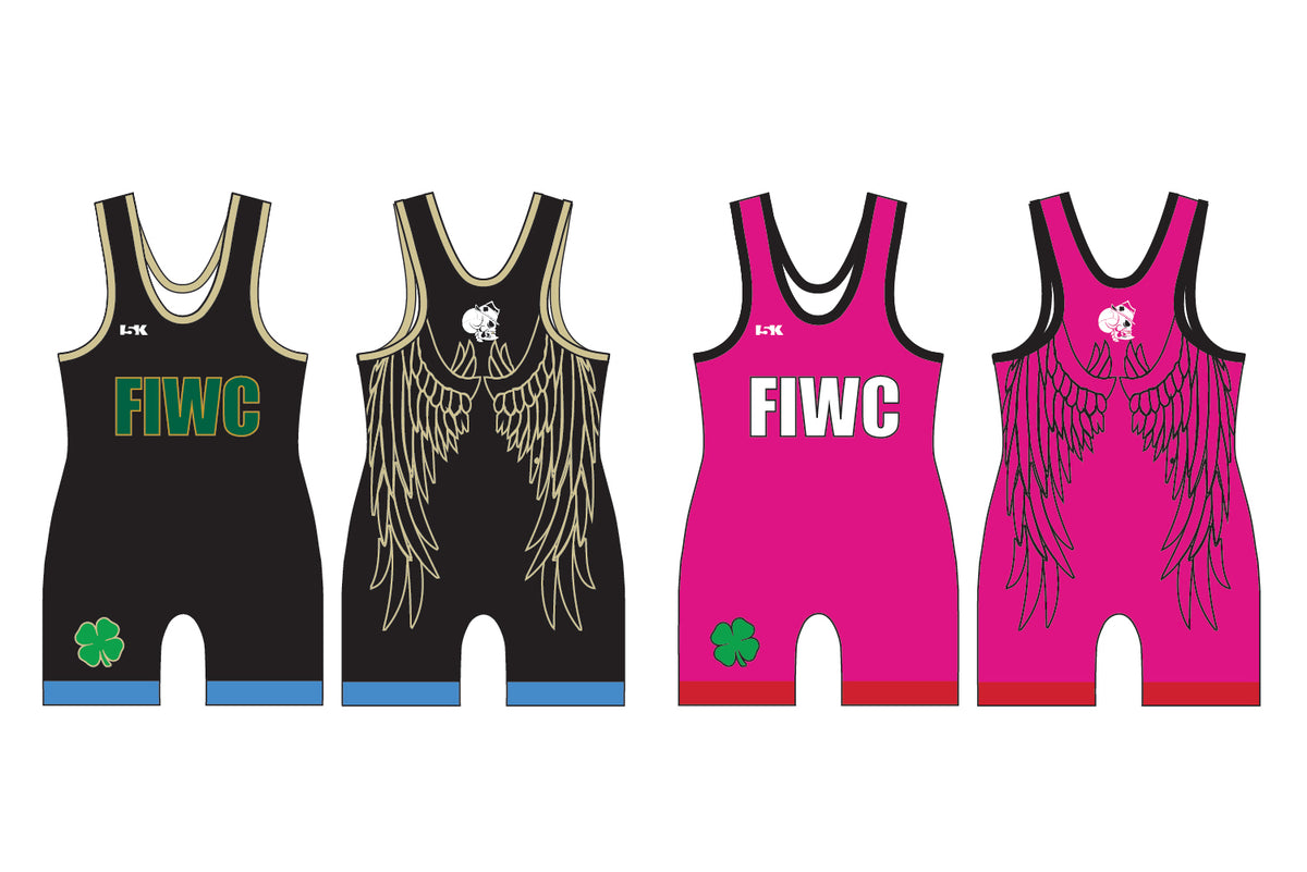 Fightin' Irish Wrestling Sublimated Angel Singlets Package - Men's