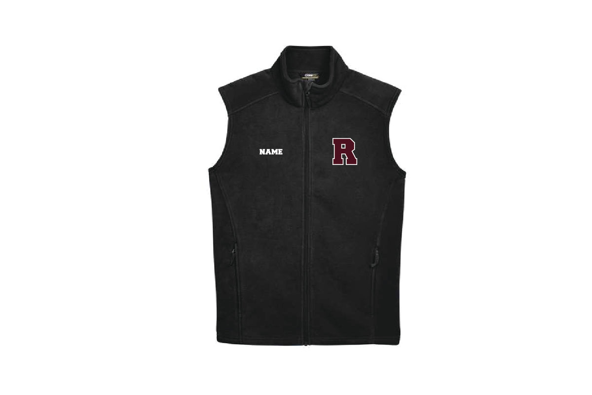 Ridgewood Wrestling Men's Fleece Vest - Black