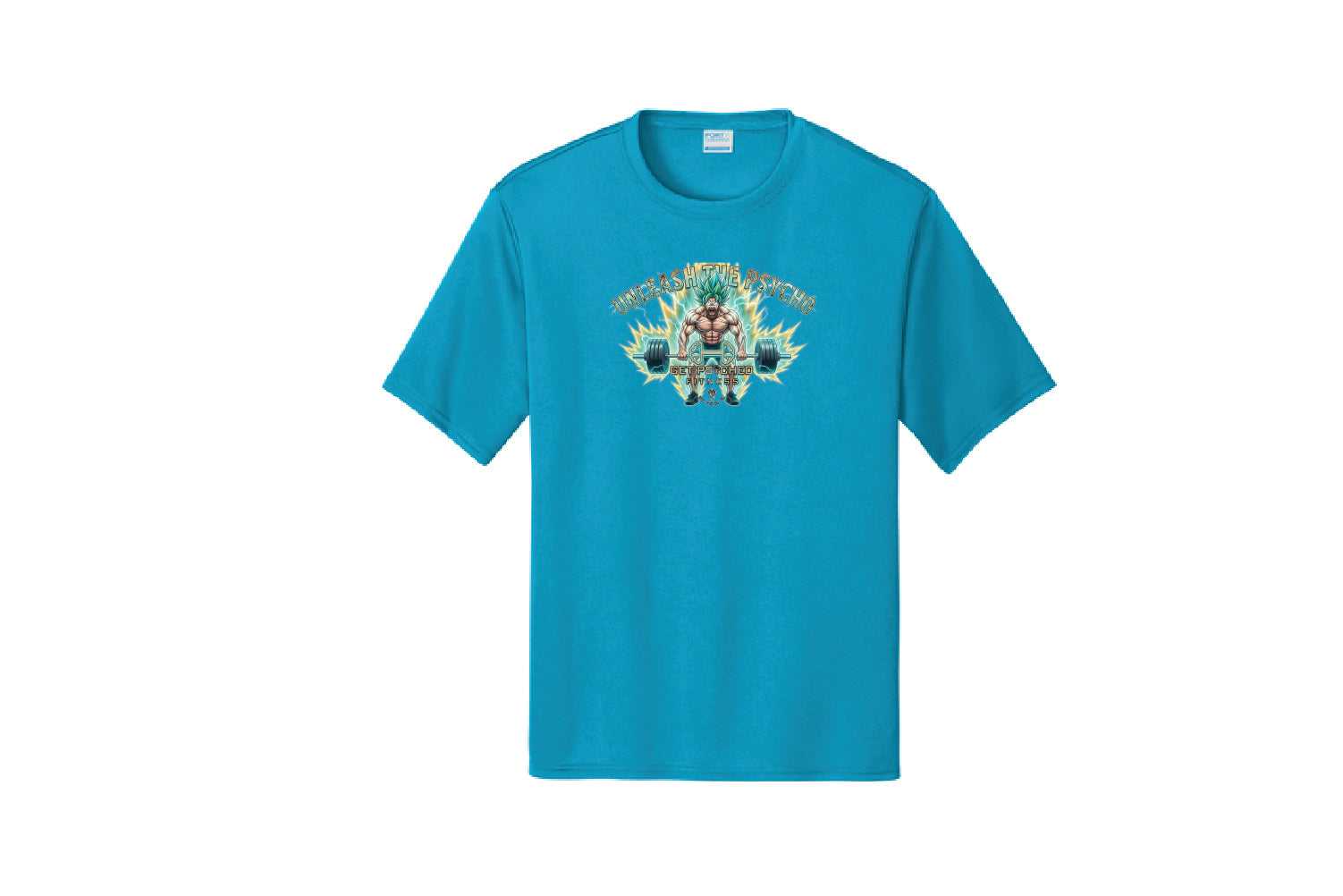 Get Psyched Fitness Dryfit Performance Tee - Pick Your Color (Unleash the Psycho)