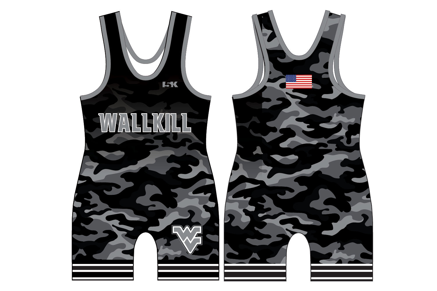 Wallkill Valley Wrestling Sublimated Men's Singlet
