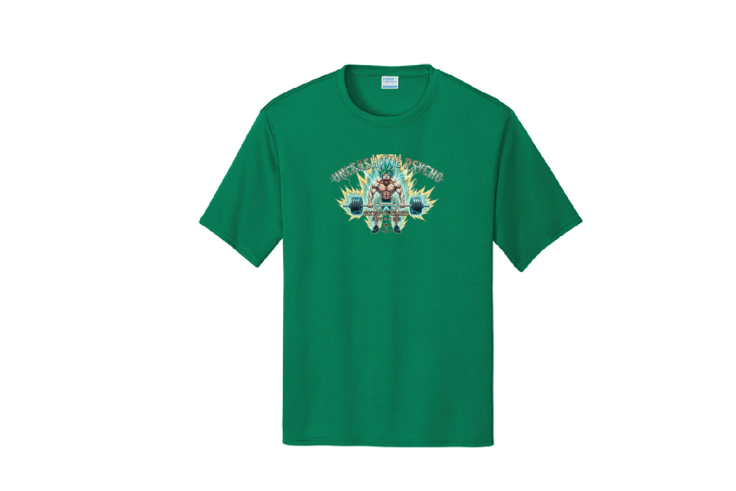 Get Psyched Fitness Dryfit Performance Tee - Pick Your Color (Unleash the Psycho)