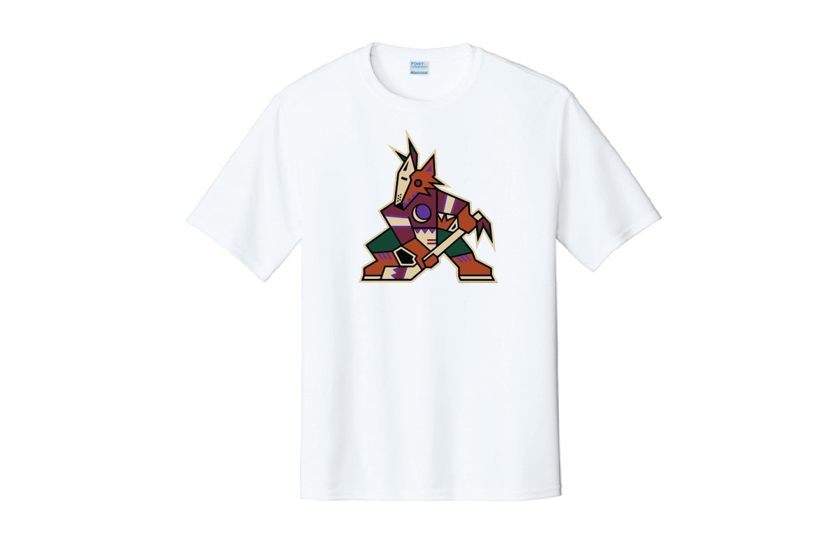 Coyotes Hockey Dryfit Tee - White