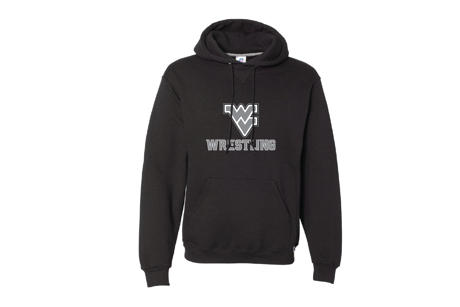 Wallkill Valley Wrestling Cotton Hoodie - Black