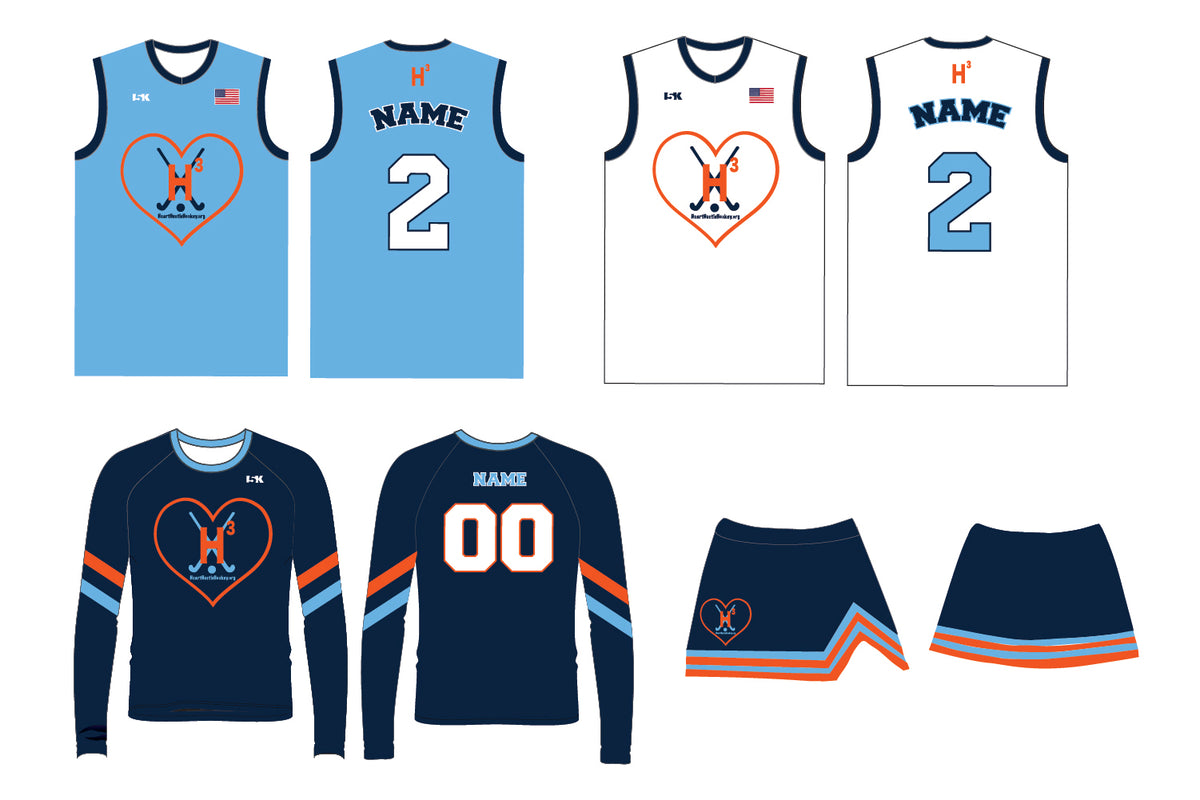H3 Field Hockey Sublimated Game Uniform Package