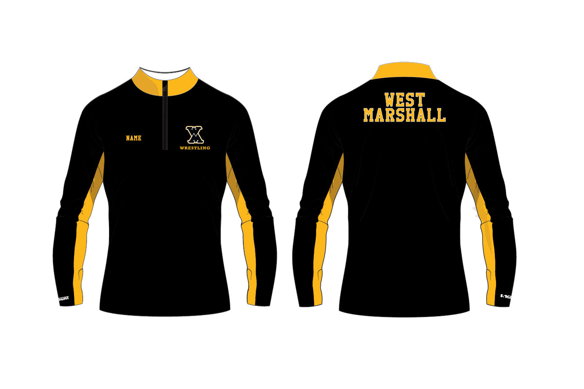 West Marshall Wrestling Sublimated Quarter Zip