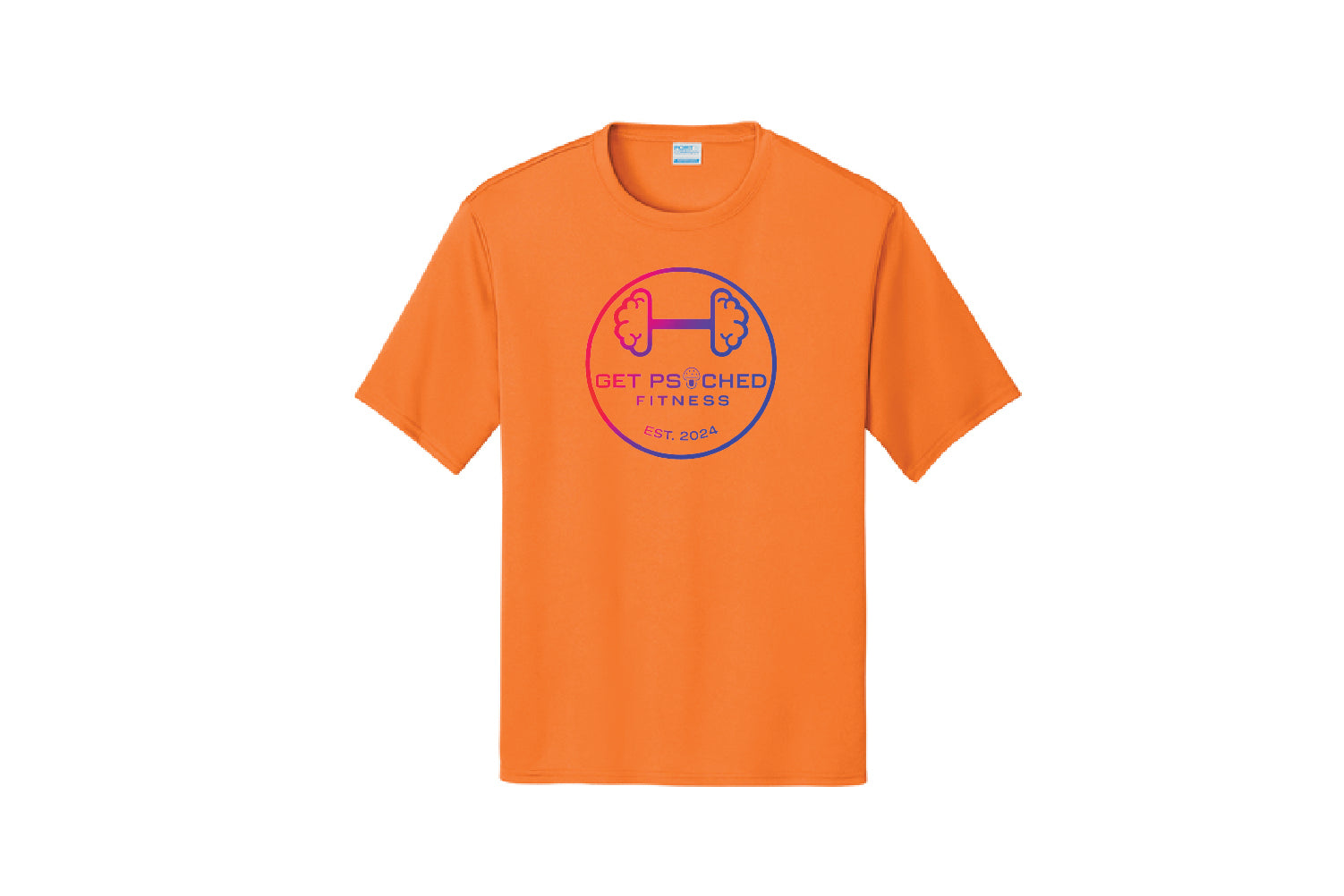 Get Psyched Fitness Dryfit Performance Tee - Pick Your Color (TieDye Colorblock)