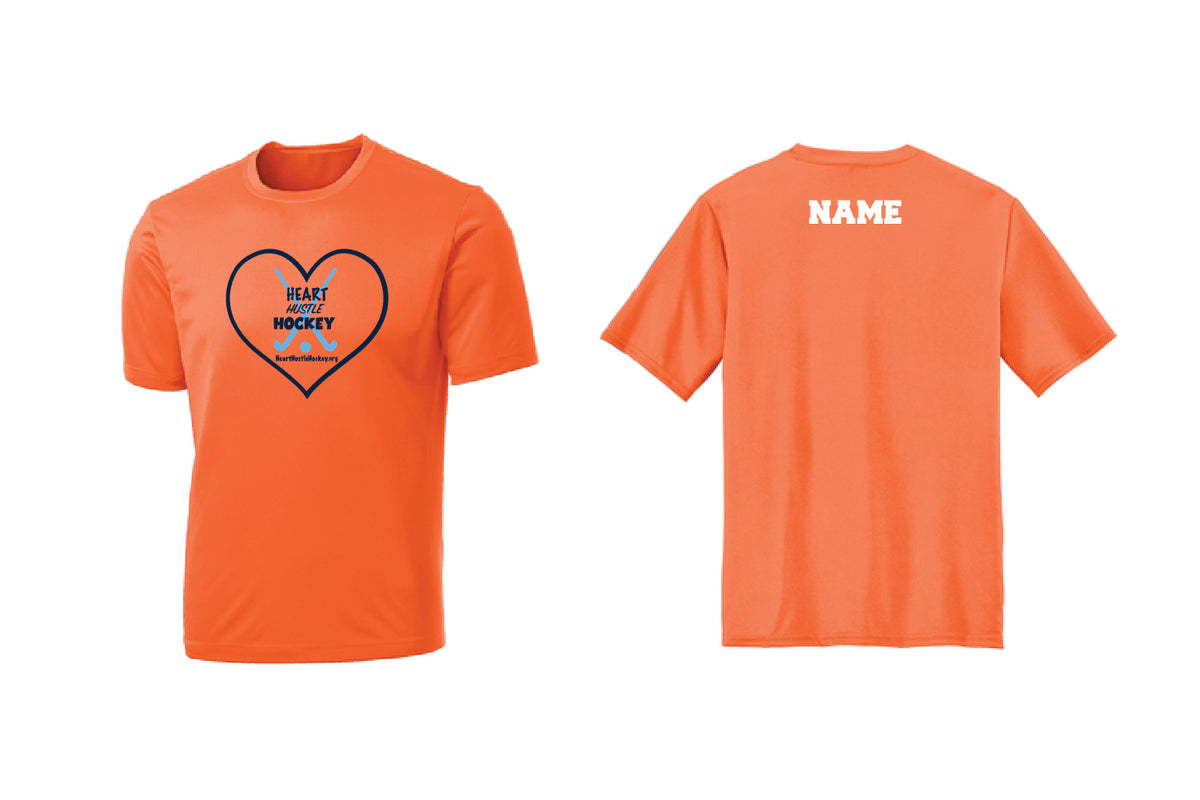 H3 Field Hockey Dryfit Performance Tee - Orange