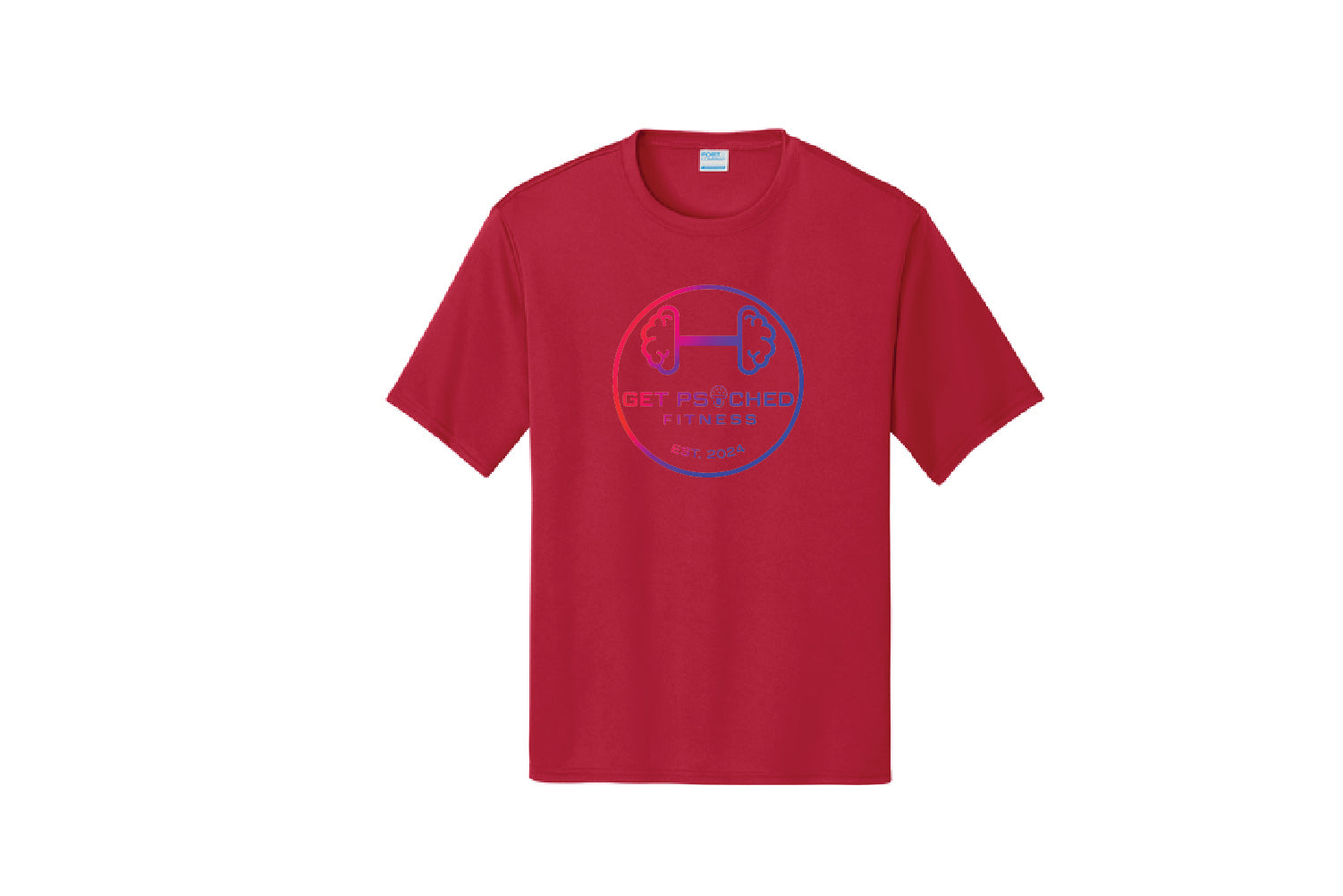 Get Psyched Fitness Dryfit Performance Tee - Pick Your Color (TieDye Colorblock)