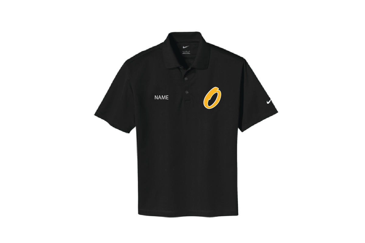 Oradell Baseball Nike Men's Dryfit Polo - Black