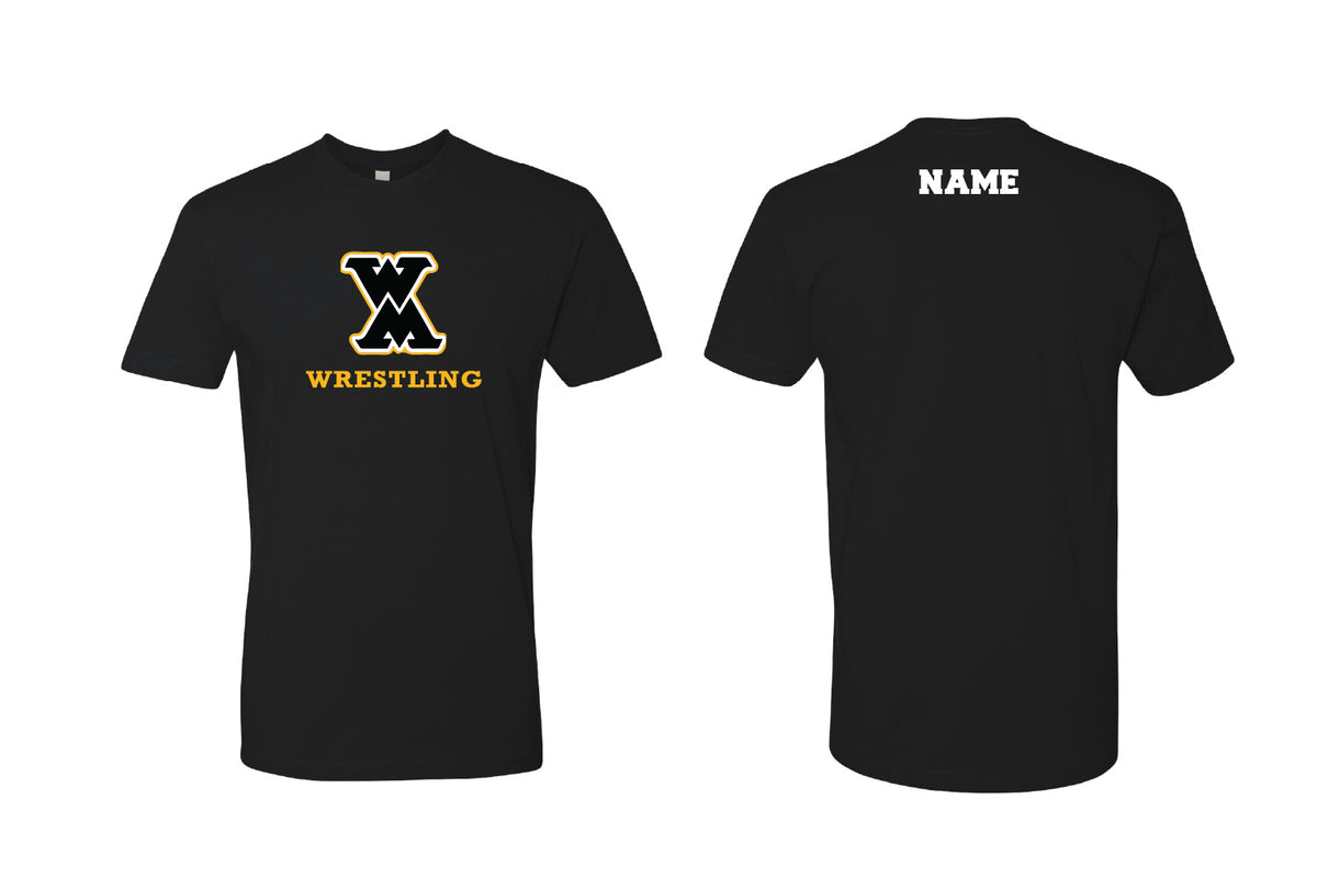 West Marshall Wrestling Cotton Crew Tee - Black