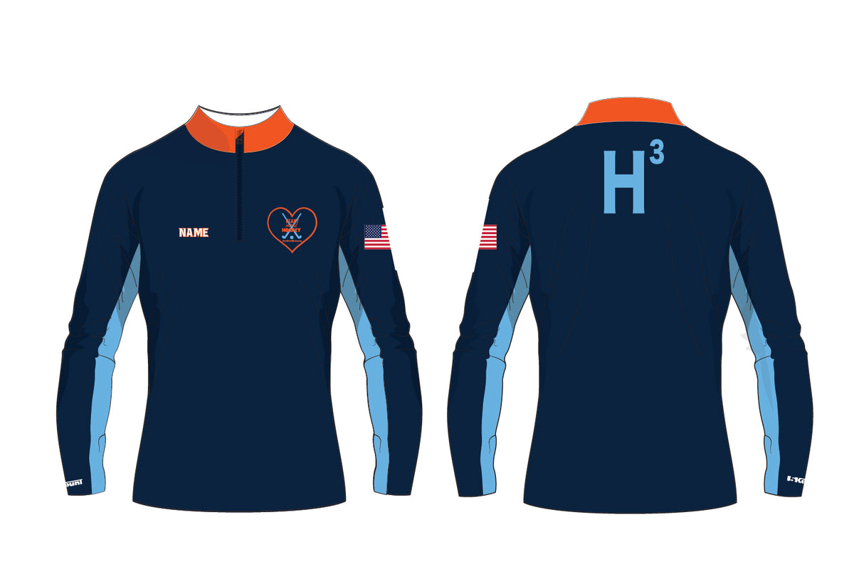 H3 Field Hockey Sublimated Quarter Zip