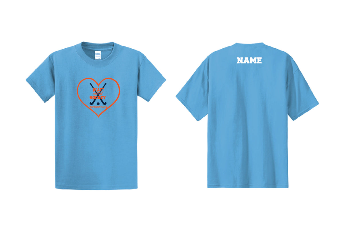 H3 Field Hockey Cotton Crew Tee - Carolina