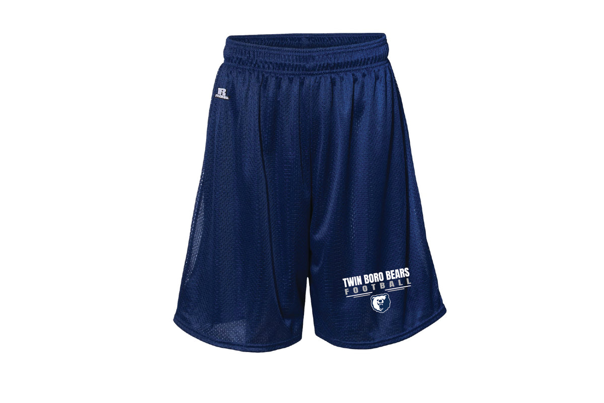 Twin Boro Football Athletic Shorts - Navy