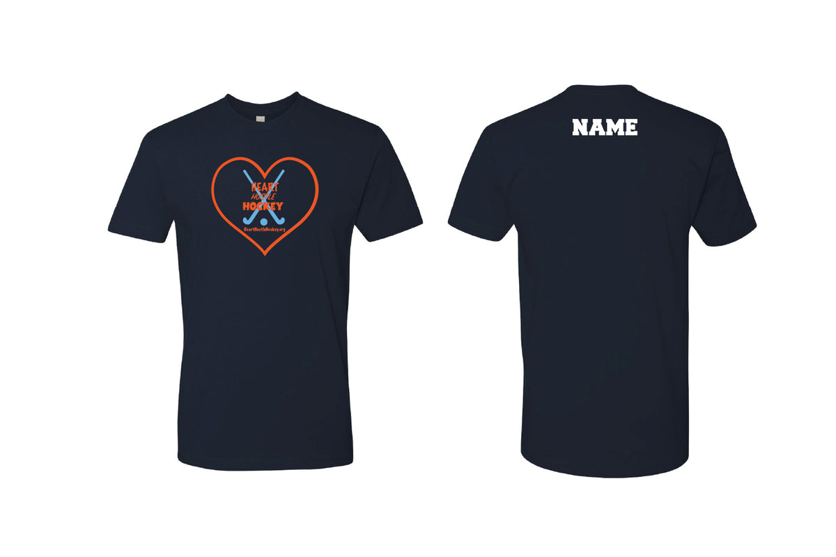 H3 Field Hockey Cotton Crew Tee - Navy