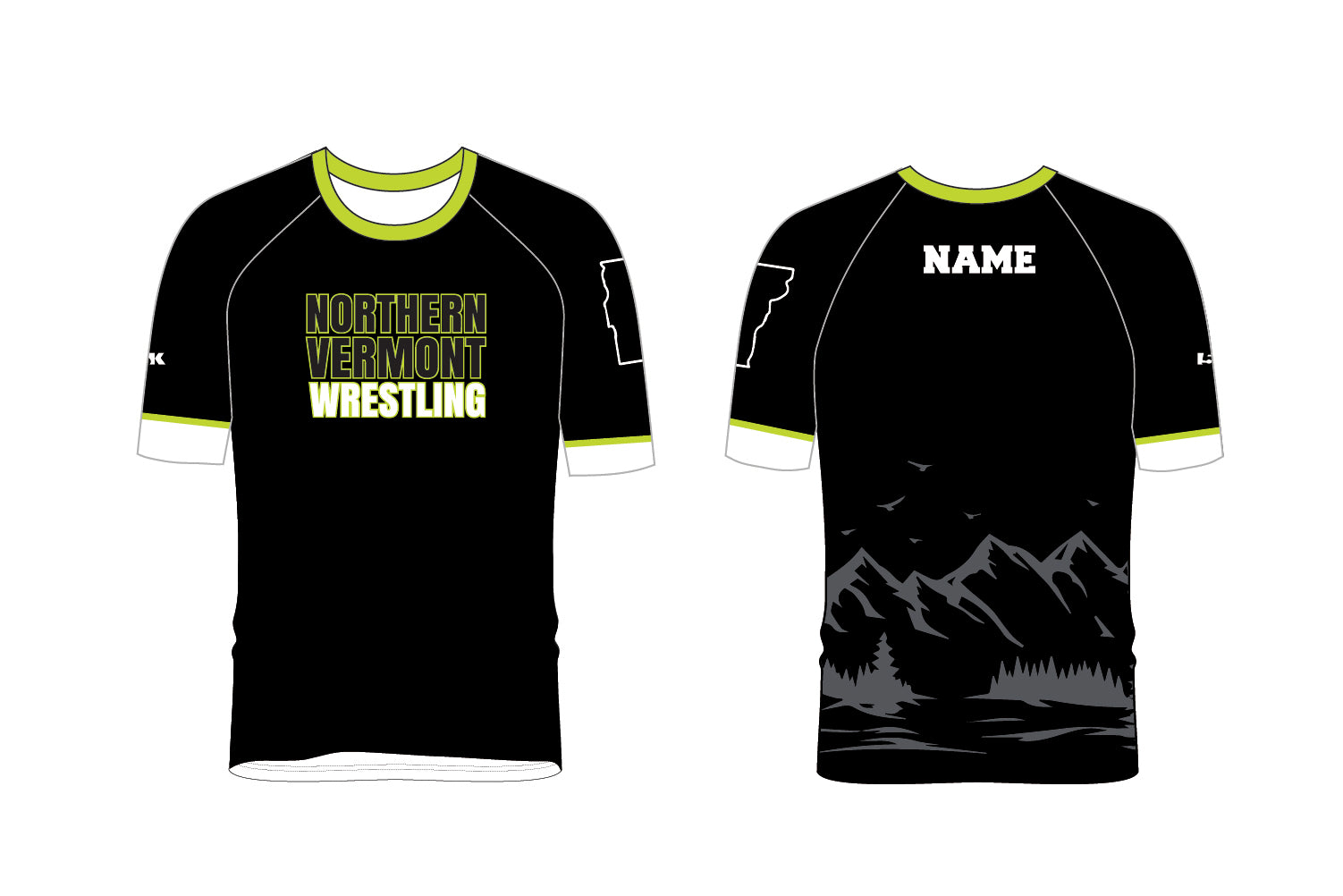 Northern Vermont Wrestling Club Sublimated Shirt