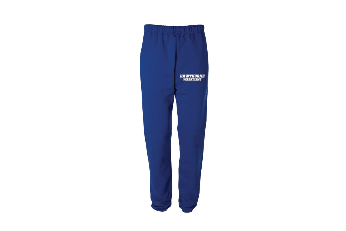 Hawthorne Wrestling Cotton Sweatpants - Royal
