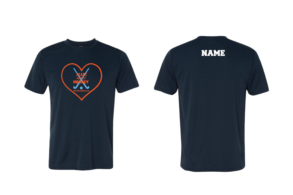 H3 Field Hockey Dryfit Performance Tee - Navy