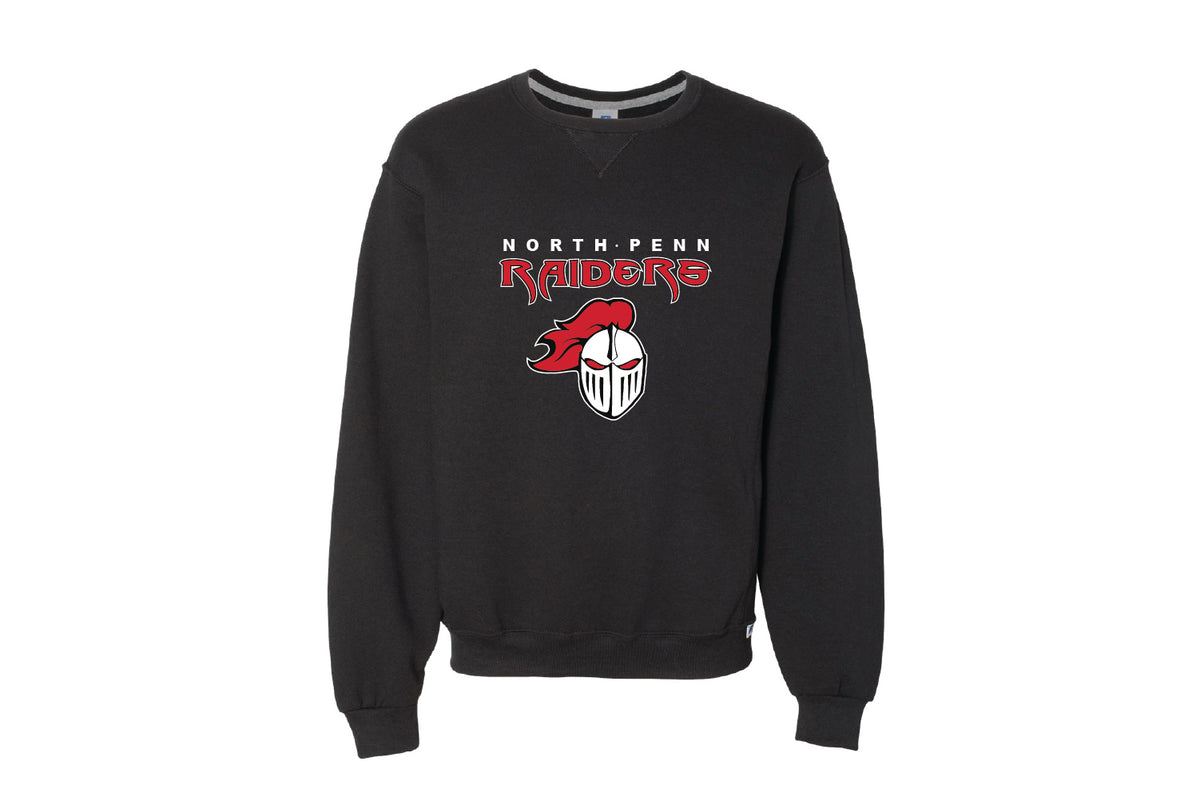 NP Raiders Baseball Cotton Crewneck Sweatshirt - Black